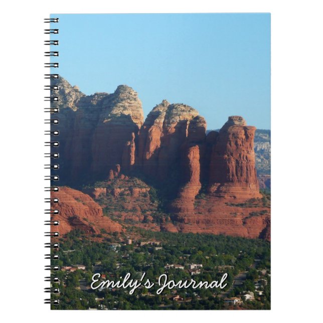 Cuaderno Roca Coffee Pot I en Sedona Arizona (Frente)