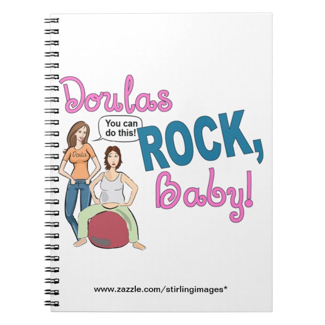 Cuaderno ¡Roca de Doulas! (Frente)