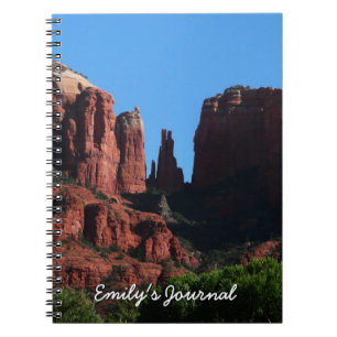 Cuaderno Roca de la Catedral en el Monumento Sedona Arizona