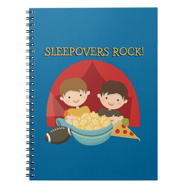Cuaderno Roca de los Sleepovers (Frente)