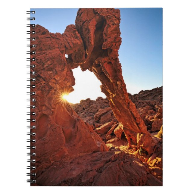 Cuaderno Roca del elefante en el valle del fuego (Frente)