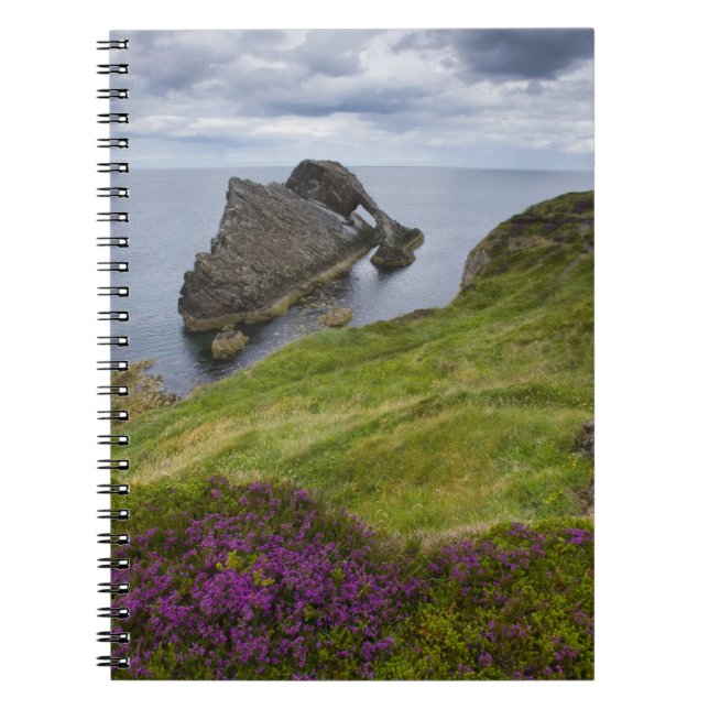 Cuaderno Roca del violín del arco, Portknockie, Escocia (Frente)