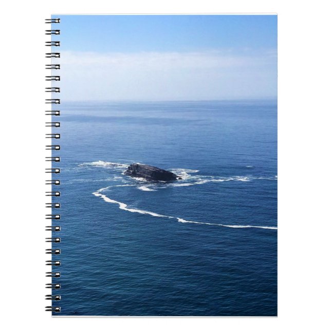 Cuaderno Roca Otter, Cabo Foulweather, Newport, Oregón (Frente)