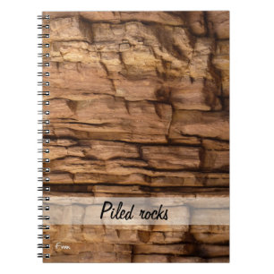 Cuaderno rocas apiladas