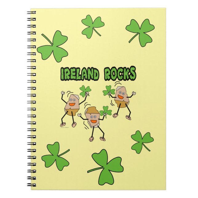 Cuaderno Rocas de Irlanda (Frente)