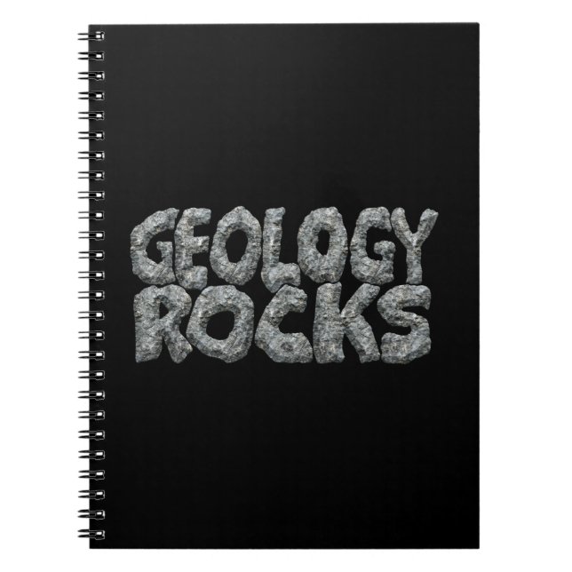 Cuaderno Rocas geológicas - Pun científico de la Tierra (Frente)