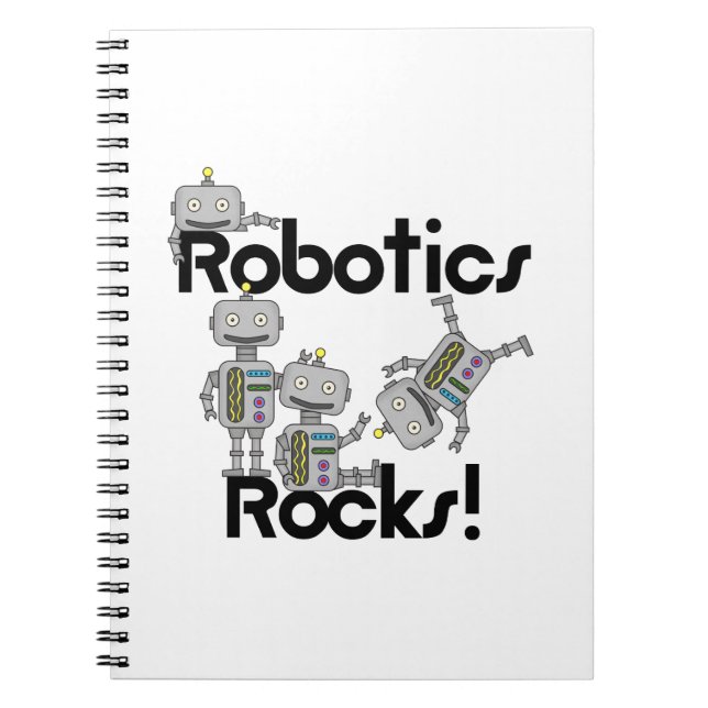 Cuaderno Rocas robóticas (Frente)