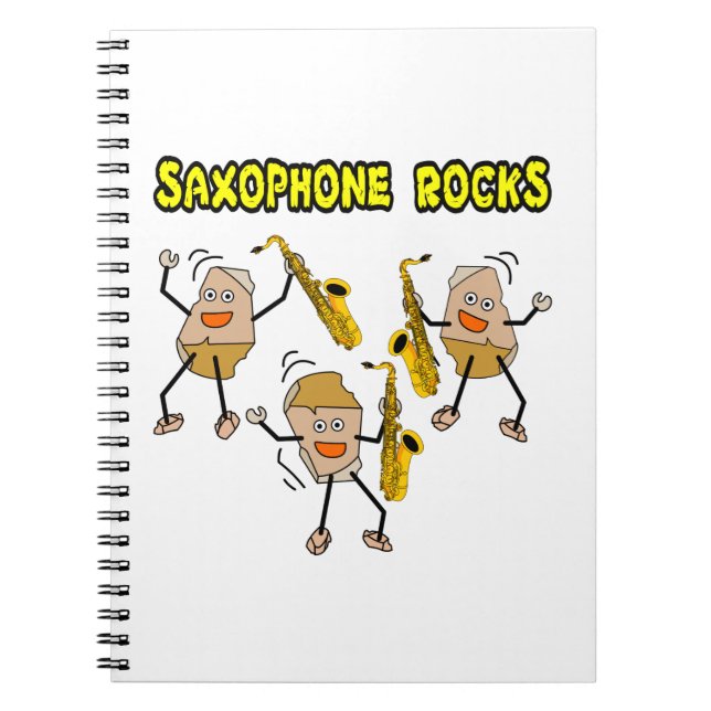 Cuaderno Rocas saxofónicas (Frente)