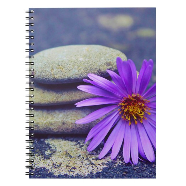 Cuaderno Rocas y margarita (Frente)