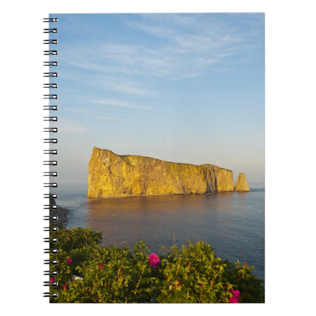 Cuaderno Rocher Perce (Roca Perce), Quebec, Canadá. (Frente)