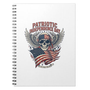 Cuaderno Rociero de bandana patriótica Old Glory Música Roc