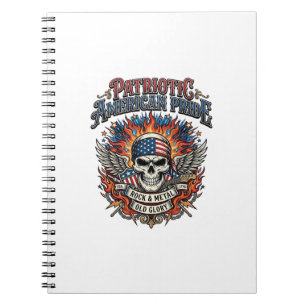 Cuaderno Rociero de bandana patriótica Old Glory Música Roc