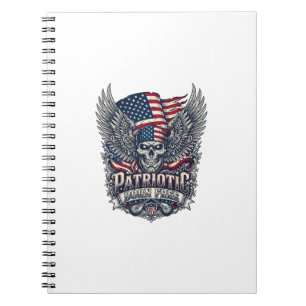 Cuaderno Rociero de bandana patriótica Old Glory Música Roc