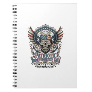Cuaderno Rociero de bandana patriótica Old Glory Música Roc