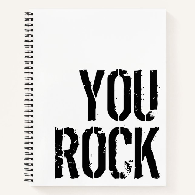 Cuaderno Rock. (Anverso)