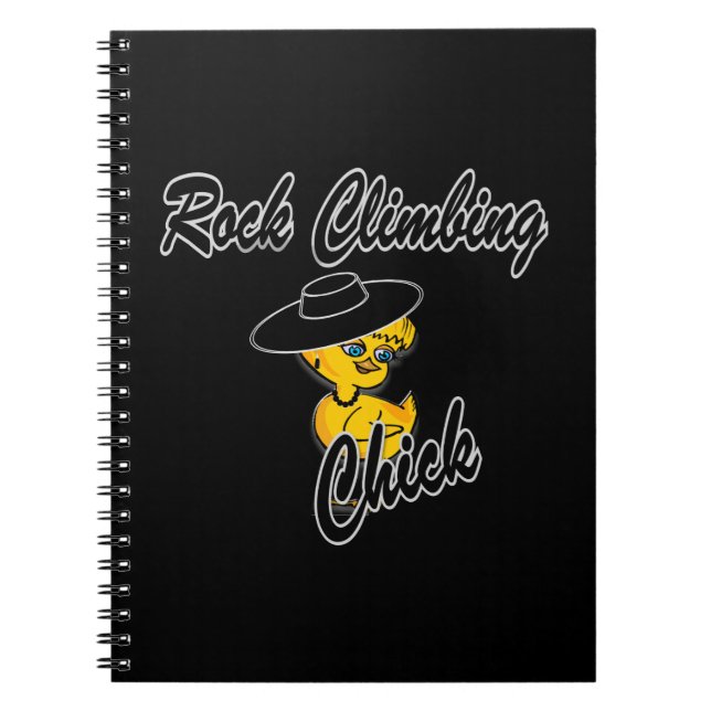 Cuaderno Rock Climbing Chick #4 (Frente)
