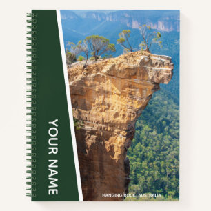 Cuaderno Rock colgante, Montañas Azules Australia, Verde