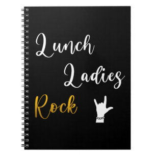 Cuaderno Rock de las damas del almuerzo