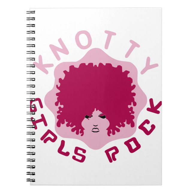 Cuaderno Rock de los Chicas de Knotty (Frente)