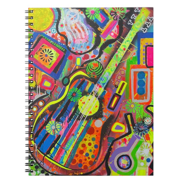 Cuaderno ROCK en el bloc de notas de EE.UU. (Frente)
