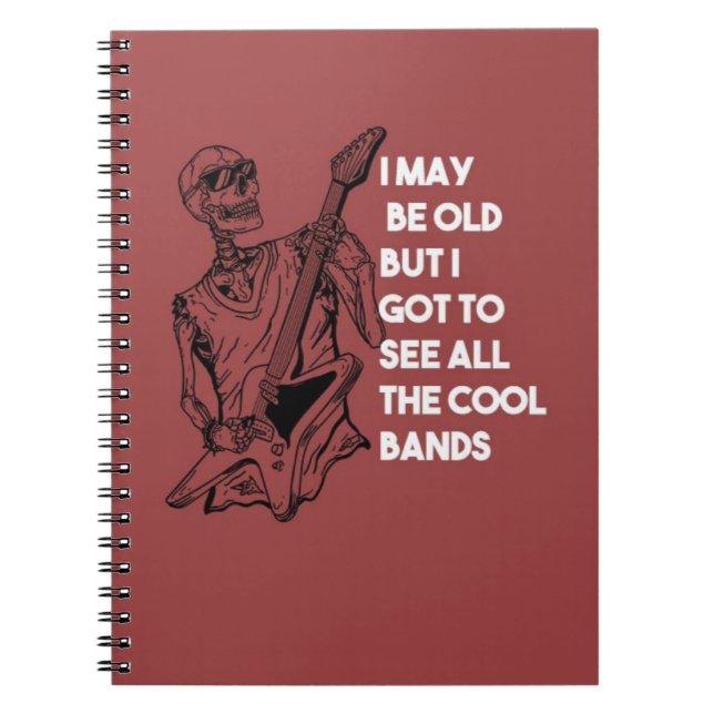 Cuaderno Rock Fan Gifts Band Music Guitarist Artist Guitar (Frente)