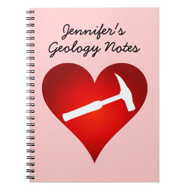 Cuaderno Rock Hammer Heart (Frente)