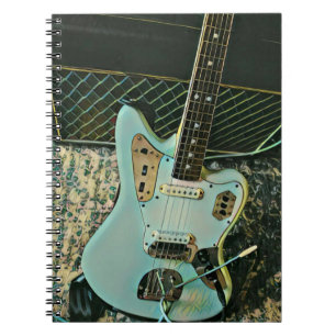 Cuaderno rock music gift for him her