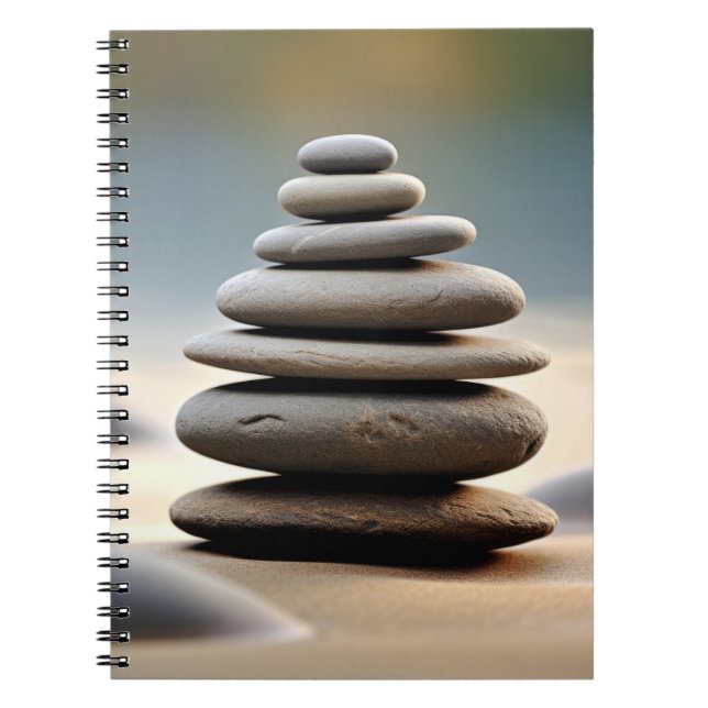 Cuaderno Rock Pebble Sand Tranquil (Frente)