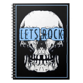 Cuaderno Rock Skull Notebook