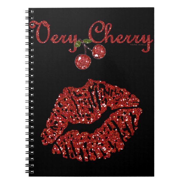 Cuaderno Rockabilly Muy Cherry Kiss (Frente)