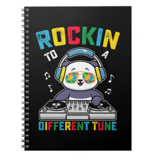 Cuaderno Rockin A Otra Tune Panda Autism Awareness