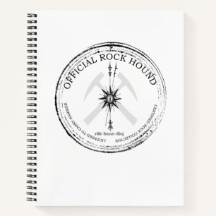 Cuaderno Rockound oficial: Coleccionista de rock certificad