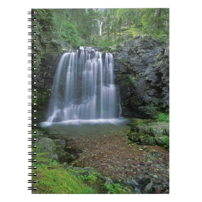 Cuaderno Rockwell Falls en el valle de Two Medicine de (Frente)