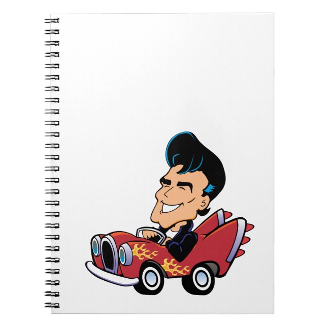 Cuaderno Rodder en caliente (Frente)