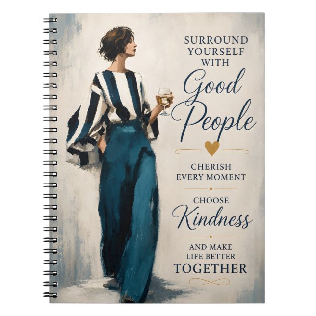 Cuaderno Rodéate De Buena Gente (Frente)