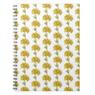 Cuaderno Rododendrón luteum (Azalea póntica)