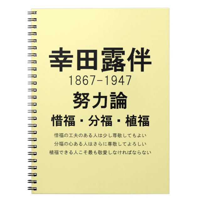 Cuaderno Rohan Koda (Frente)