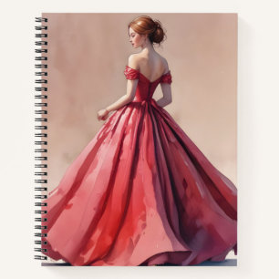 Cuaderno Roja Elegancia