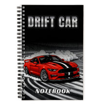 Cuaderno Rojo de Coche a la Deriva Cubierta
