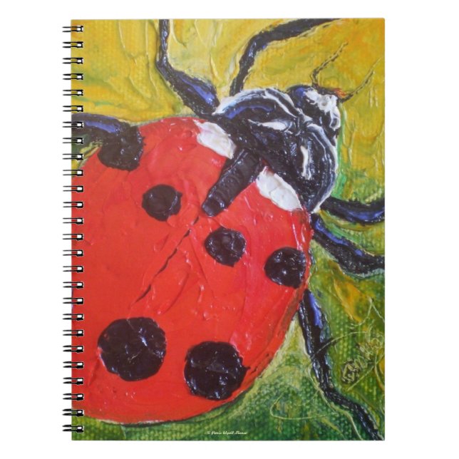 Cuaderno rojo de la mariquita (Frente)