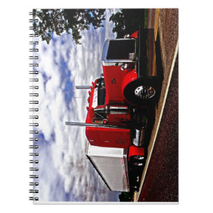 Cuaderno rojo de Sensenig Peterbilt 379