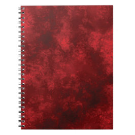 CUADERNO ROJO EN BLANCO CREA TU PROPIO DIARIO DE NOTEBOOK