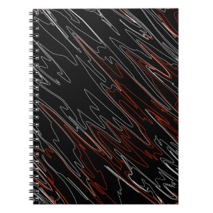 Cuaderno Rojo negro martirizado