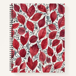Cuaderno Rojo Otoñal