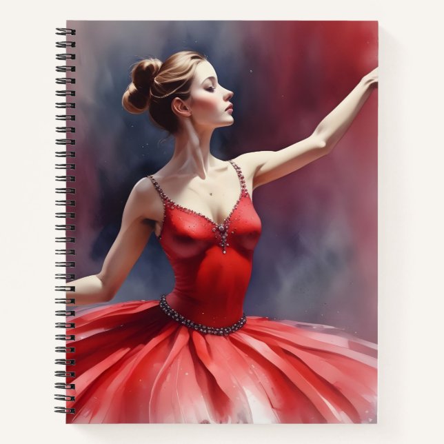 Cuaderno Rojo Pasión (Anverso)