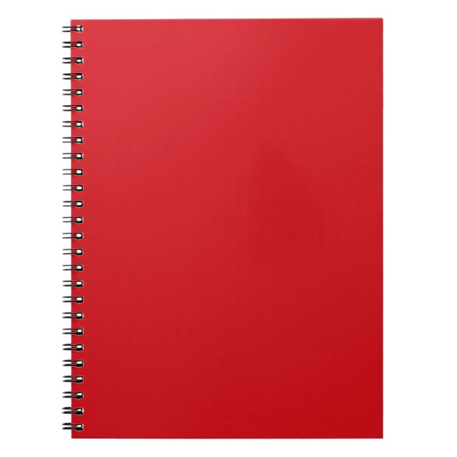 Cuaderno Rojo puro (Frente)