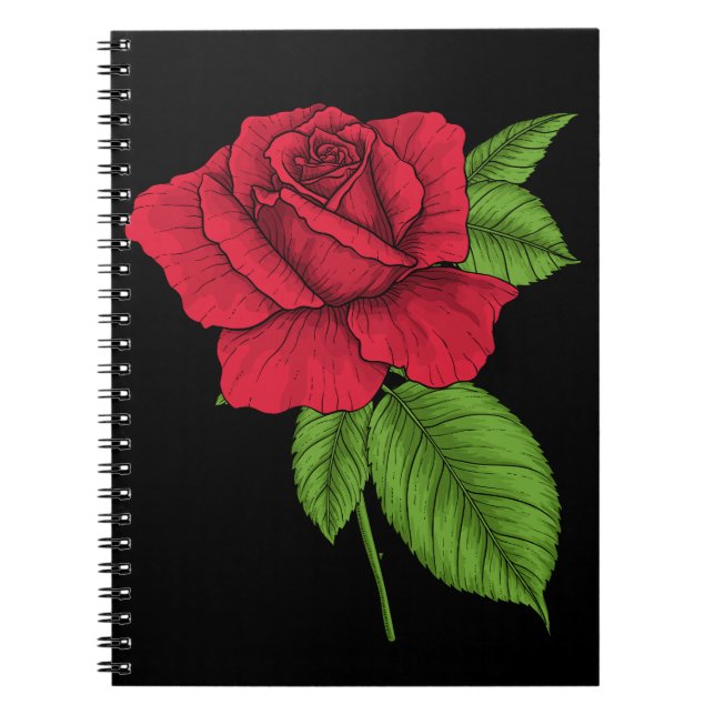Cuaderno Rojo rosa 2 (Frente)