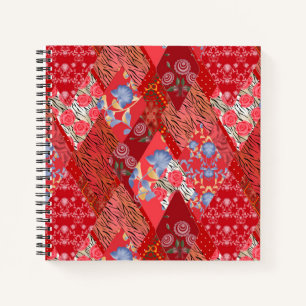 Cuaderno Rojo, rústico, retoño