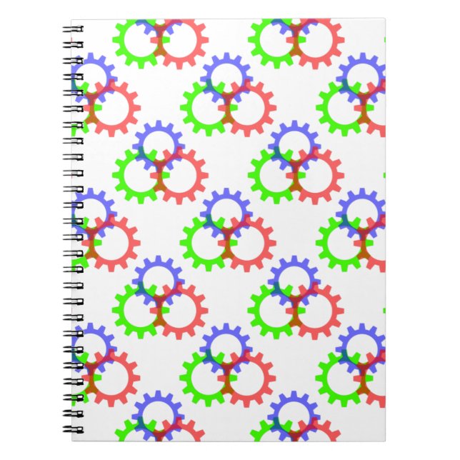 Cuaderno Rojo, verde y azul (Frente)