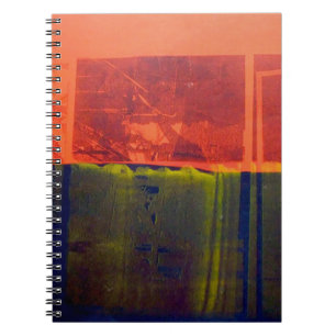 Cuaderno Rojo y azul